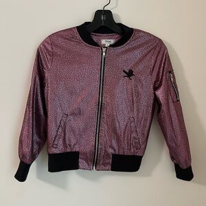 Girl's Jacket Disney D-Signed Pink Shimmer M